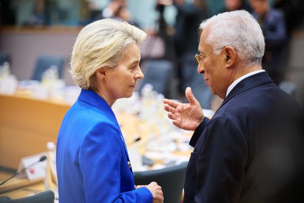 President von der Leyen at the European Council Summit, Brussels, December 2024